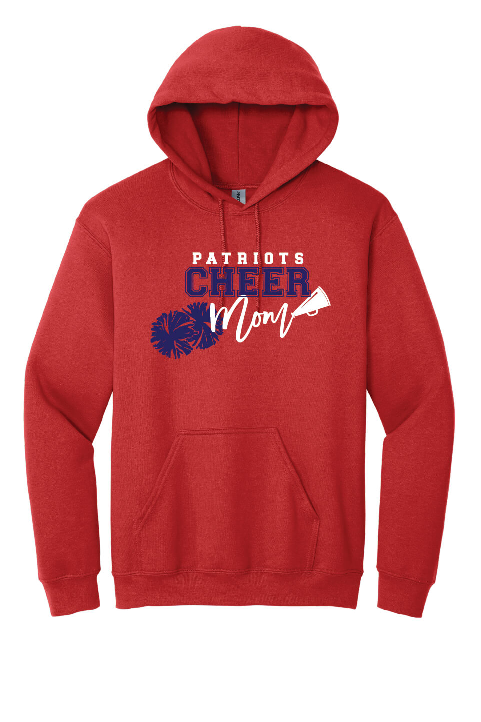 Cheer Mom Hoodie red