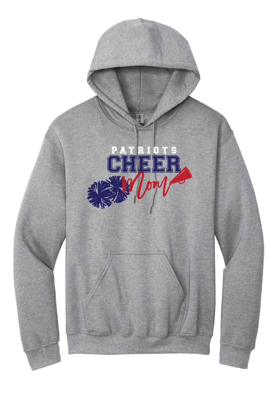 Cheer Mom Hoodie gray