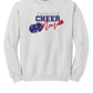 Cheer Mom Crewneck Sweatshirt white