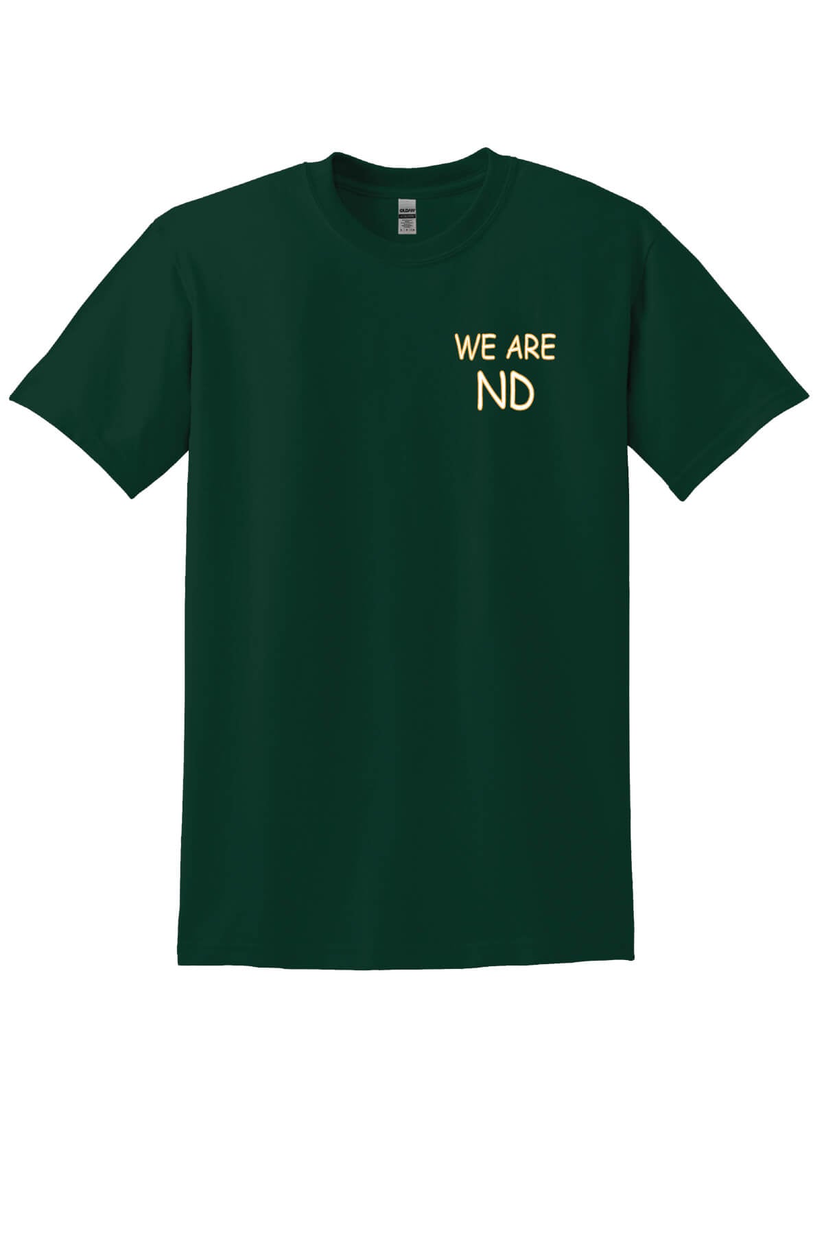 We Are ND Short Sleeve T-Shirt green