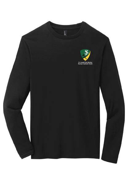 St. Joseph the Worker I Long Sleeve T-shirt-Full Color Logo
