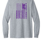 Memories Matter Flag Back Long Sleeve T-Shirt
