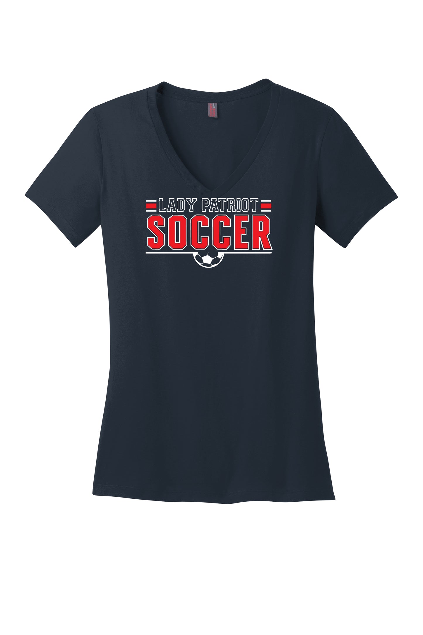 Lady Patriot V-Neck Short Sleeve T-Shirt
