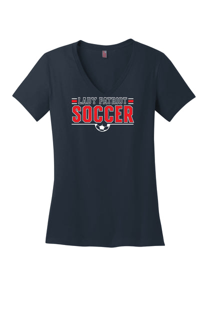 Lady Patriot V-Neck Short Sleeve T-Shirt