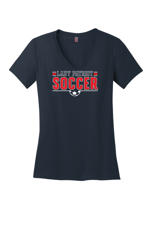 Lady Patriot V-Neck Short Sleeve T-Shirt