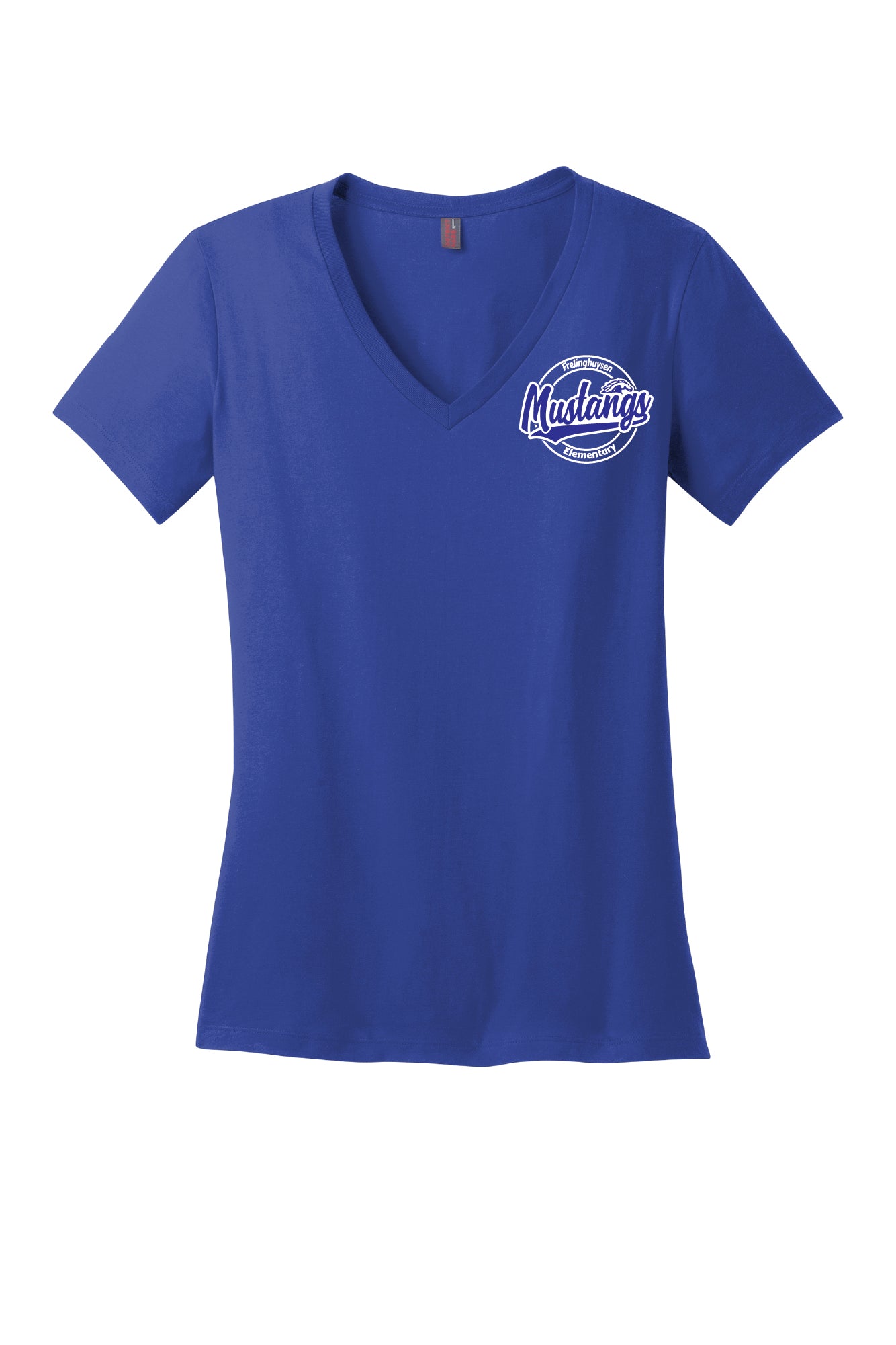 Frelinghuysen Flag Back Ladies V-Neck