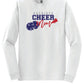 Cheer Mom Long Sleeve T-Shirt white