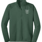Spring Valley Hounds Zip Pullover (Unisex) green