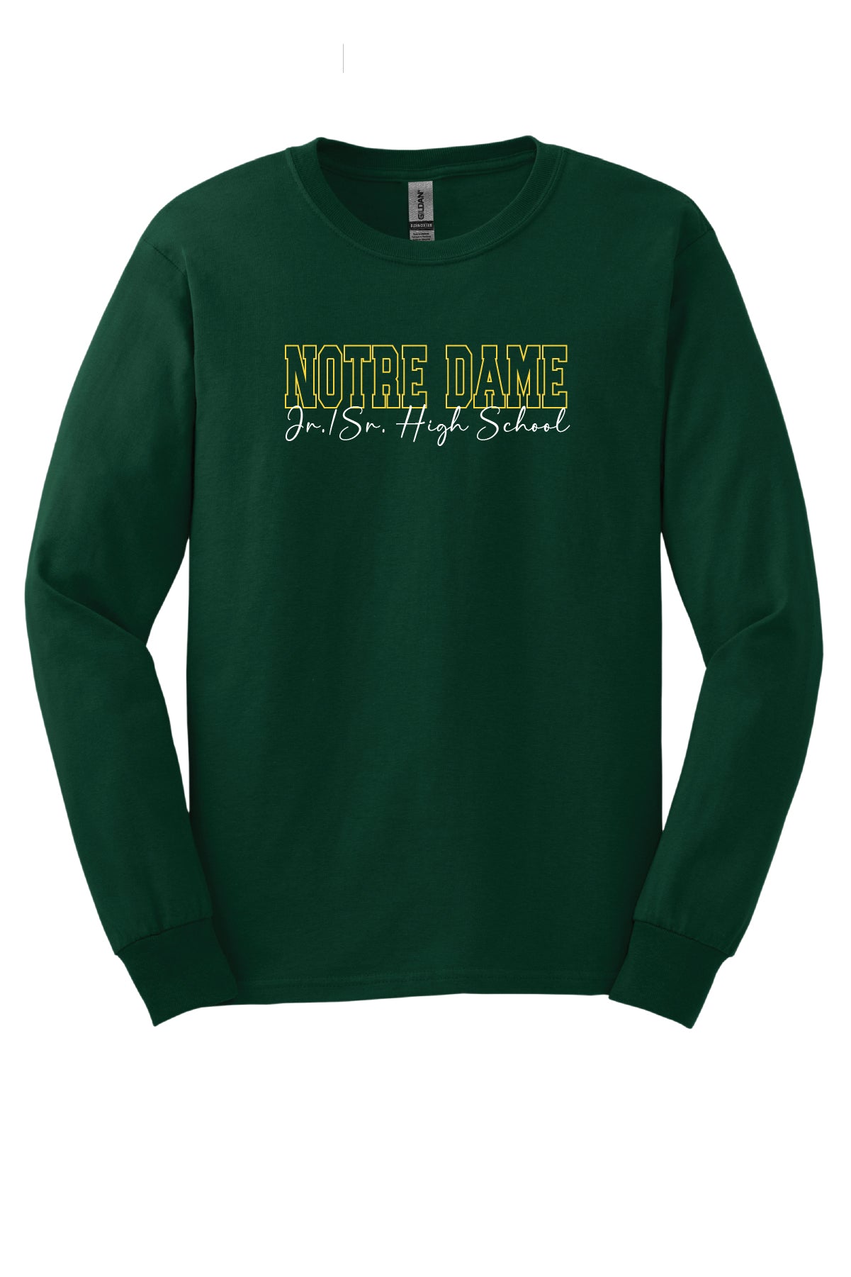 Notre Dame Jr/Sr. High School  Long Sleeve T-Shirt