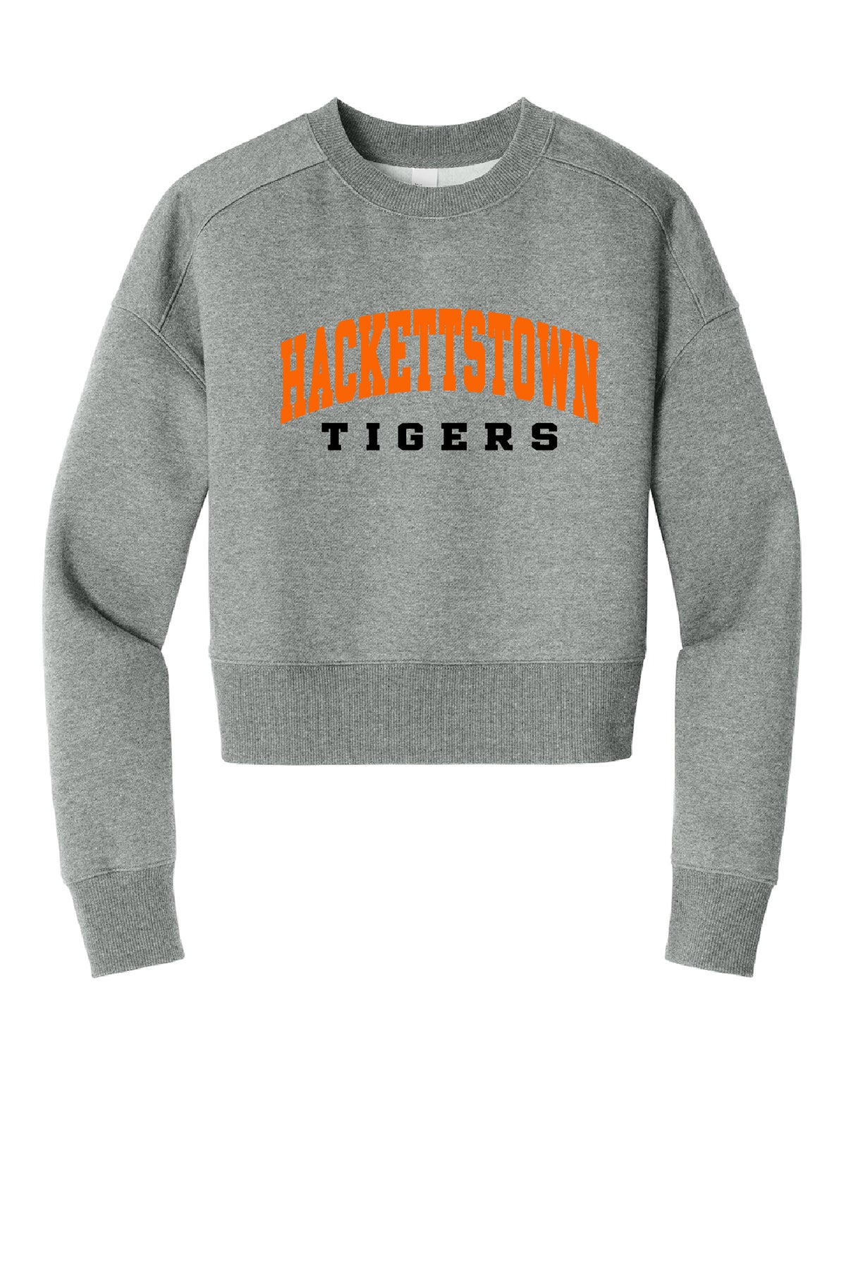 Ladies Wrestling Cropped CrewSweatshirt