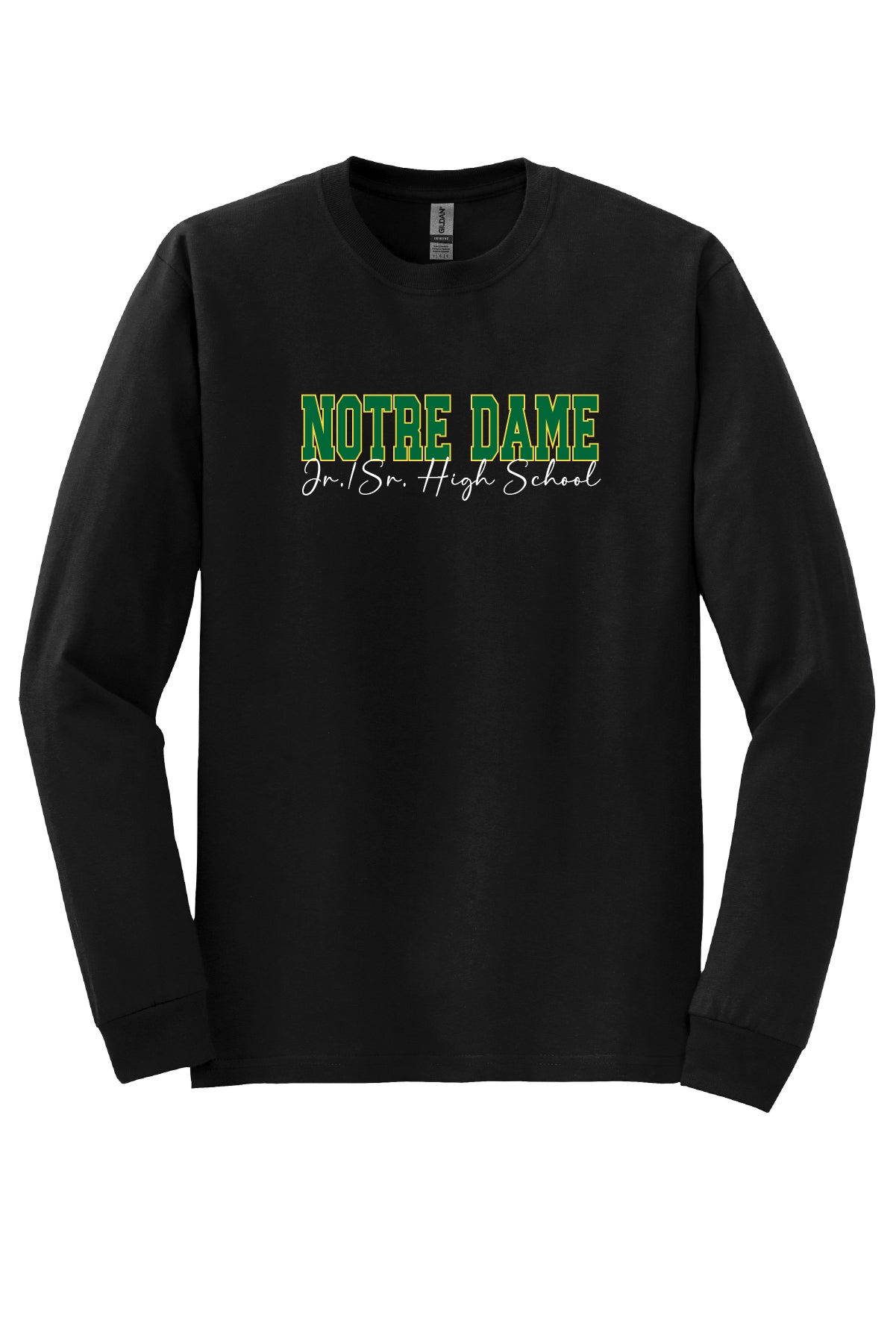 Notre Dame Jr/Sr. High School  Long Sleeve T-Shirt