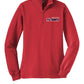 NW Patriots Cheerleading Ladies Cut 1/4 Zip Sweatshirt