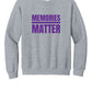 Memories Matter Flag Back Crewneck Sweatshirt