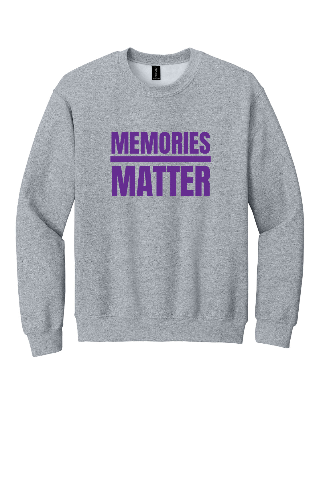 Memories Matter Flag Back Crewneck Sweatshirt