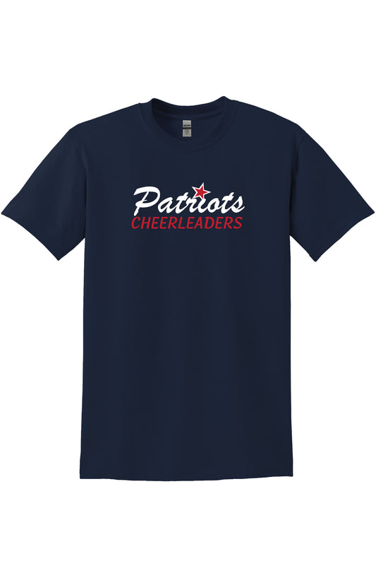 Adult Patriots Cheerleaders Short Sleeve T-Shirt
