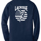 Lacrosse Flag Back Long Sleeve T-Shirt (Youth)