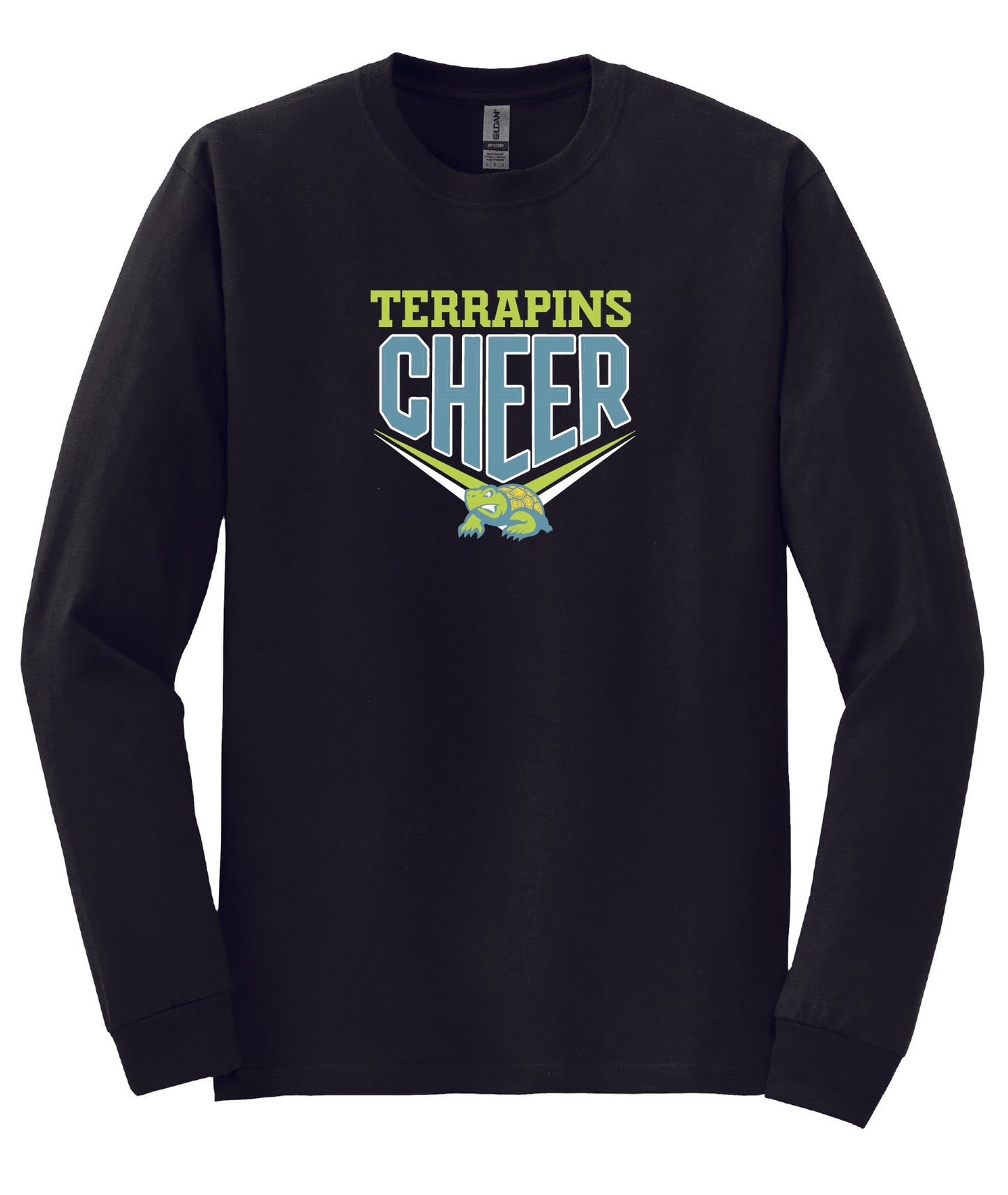 Terrapin Cheer Long Sleeve T-Shirt (Youth)