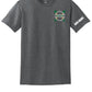 Spartans Baseball Short Sleeve T-Shirt (Youth) gray, front