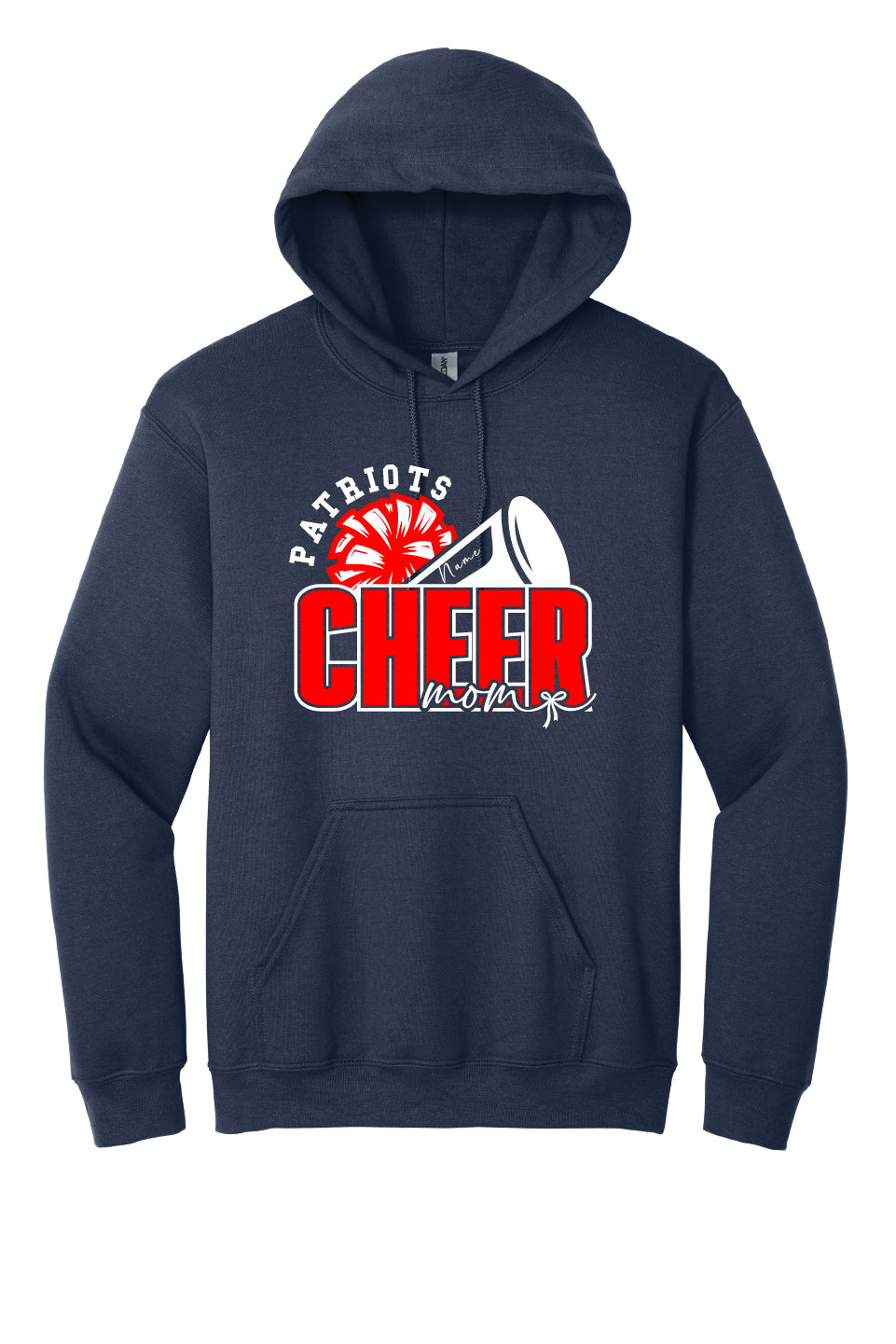 Personalized Patriots Cheer Mom Apparel