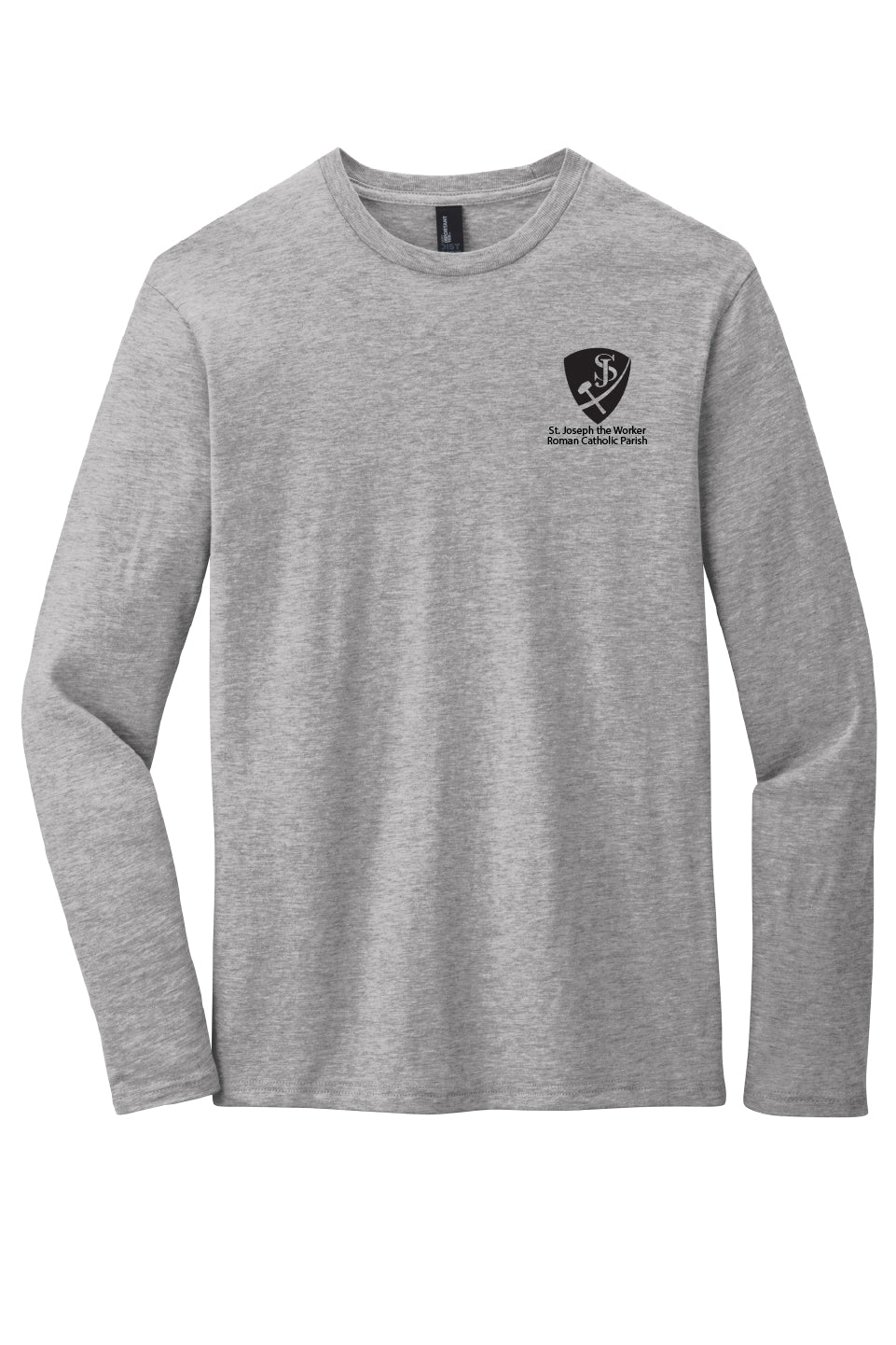 St. Joseph the Worker I Long Sleeve T-shirt-Single Color Logo