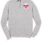 Sport Tek 1/4 Zip Sweatshirt (Unisex) gray
