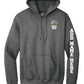 Spartans Basketball Hoodie gray-front
