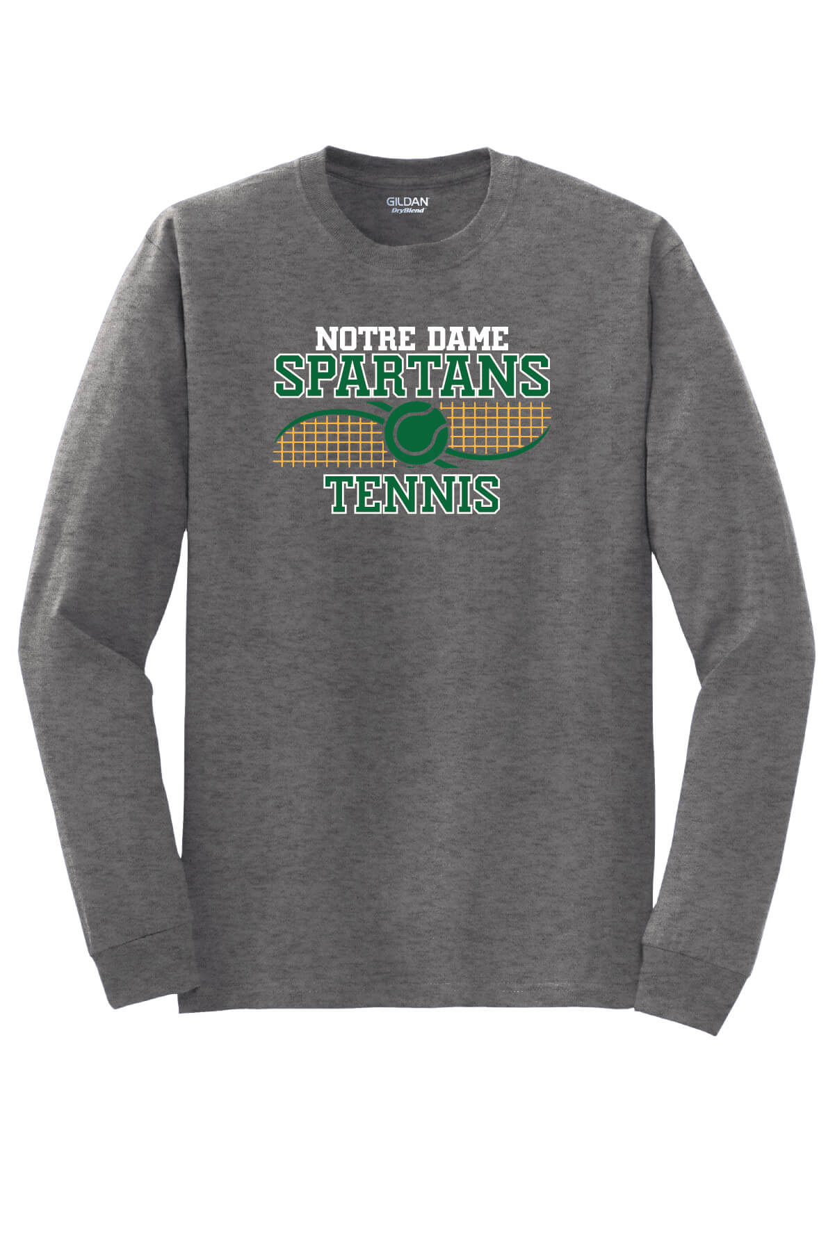 Notre Dame Spartans Long Sleeve T-Shirt gray