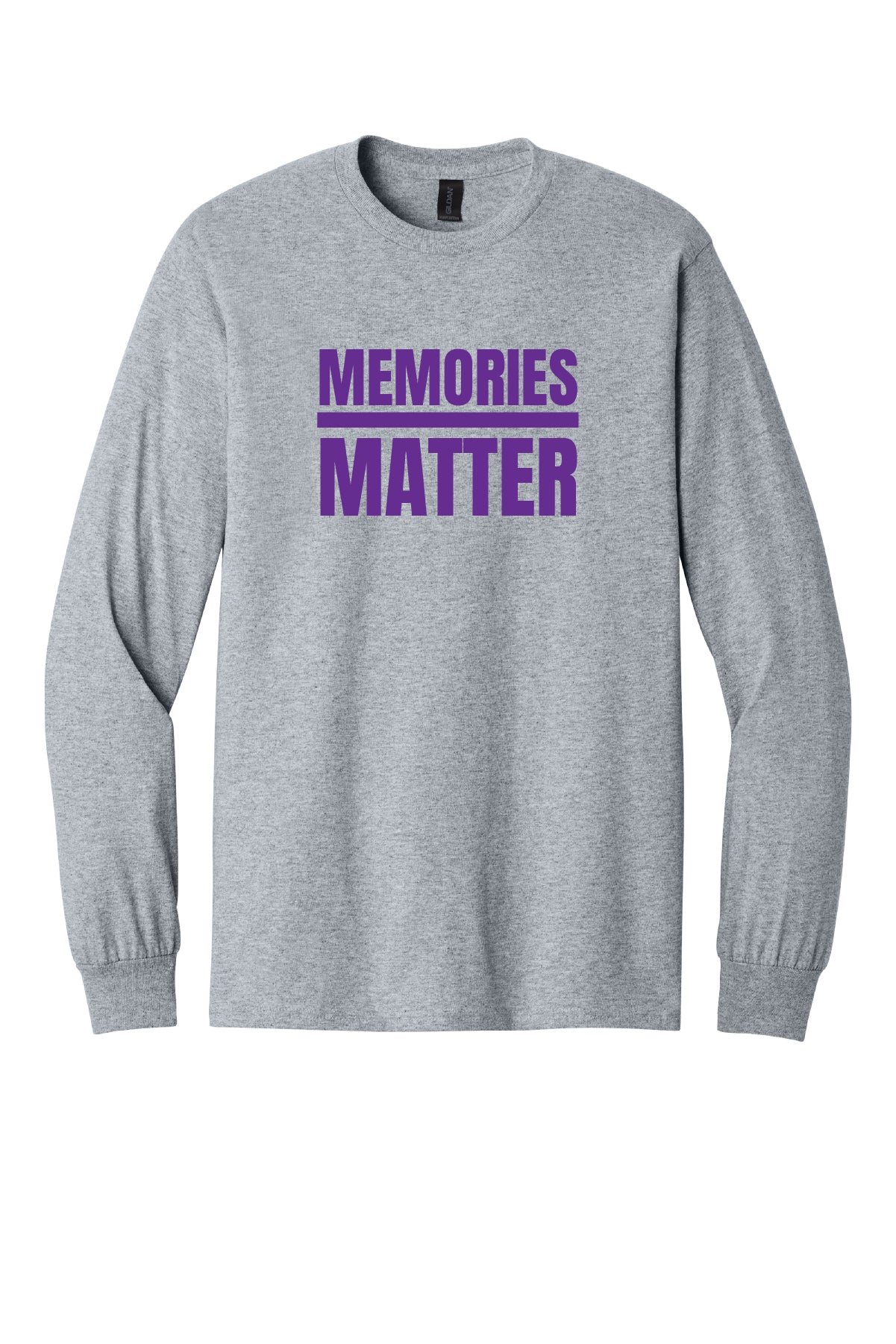 Memories Matter Flag Back Long Sleeve T-Shirt