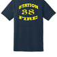 HVFD 38 Retro Short Sleeve T-Shirt