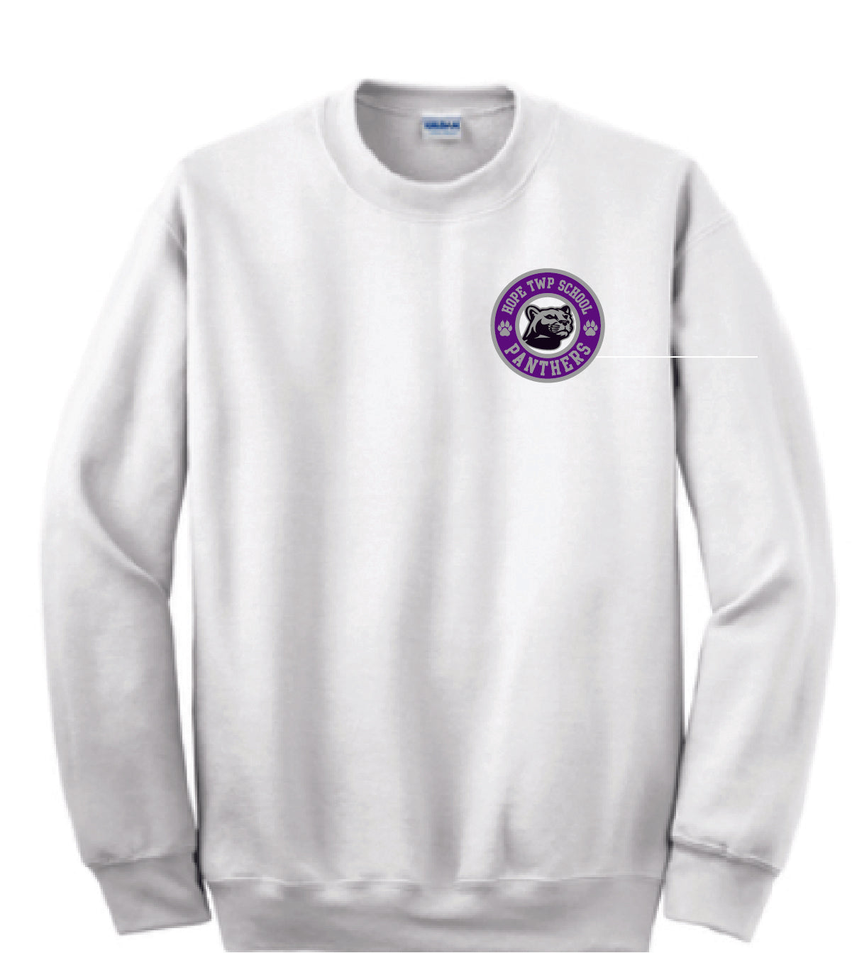 Youth Flag Back Crewneck Sweatshirt