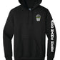 Youth Spartans Basketball Hoodie black-front