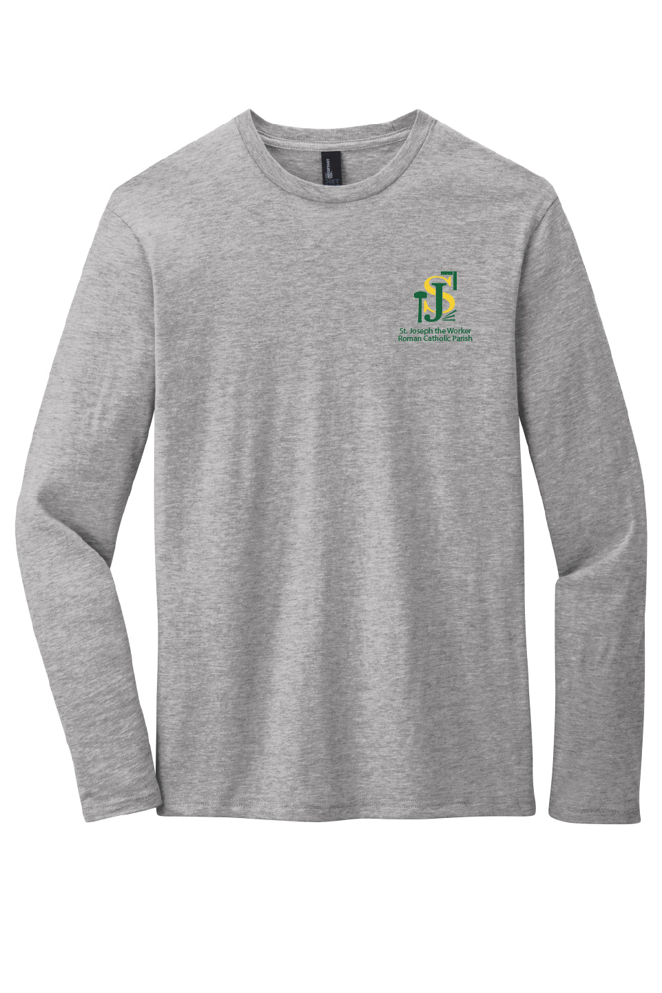 St. Joseph the Worker II Long Sleeve T-shirt-Full Color Logo