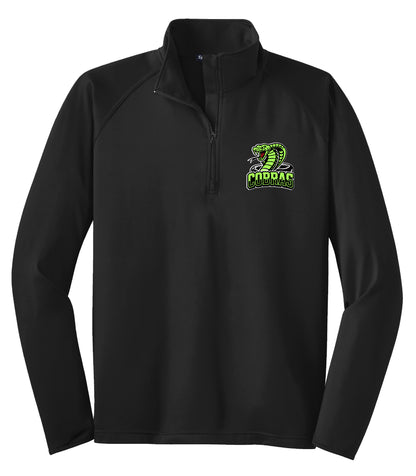 Cobras Sport Tek 1/4 Zip Pullover (Unisex)