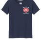 Toddler Flag Back Short Sleeve T-Shirt