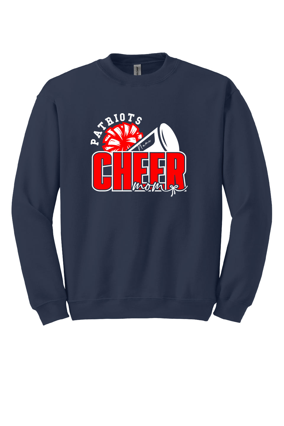 Personalized Patriots Cheer Mom Apparel