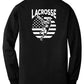 Lacrosse Flag Back Long Sleeve T-Shirt (Youth)