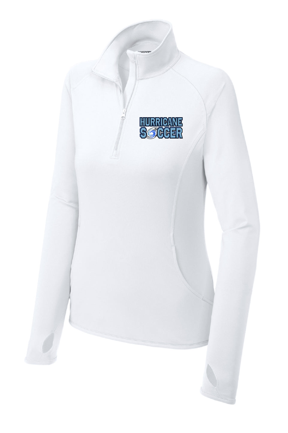 Hurricane Soccer Sport Tek 1/4 Zip Pullover (Ladies)
