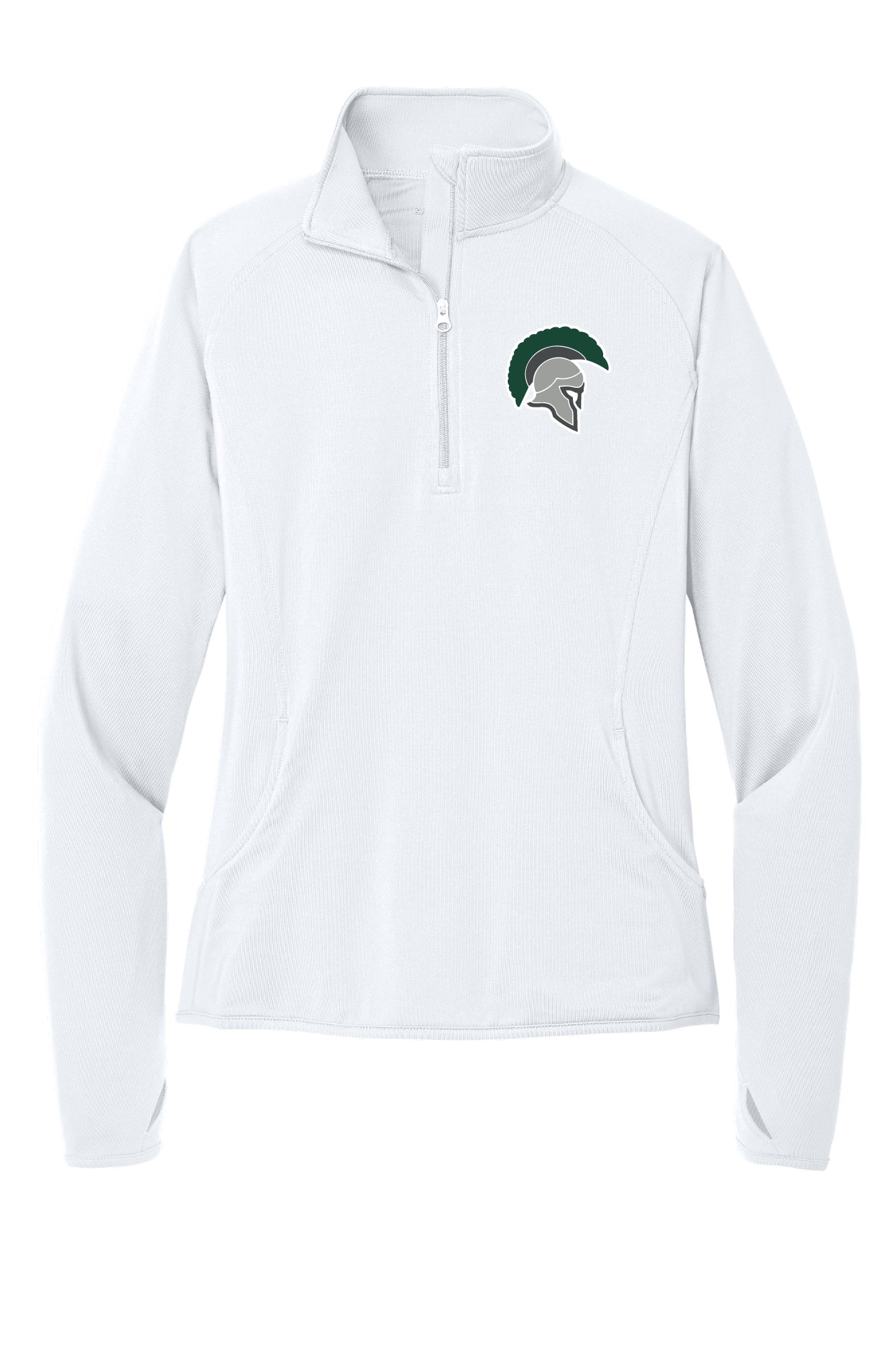 Spartans Football Sport Tek 1/4 Zip Pullover (Ladies)