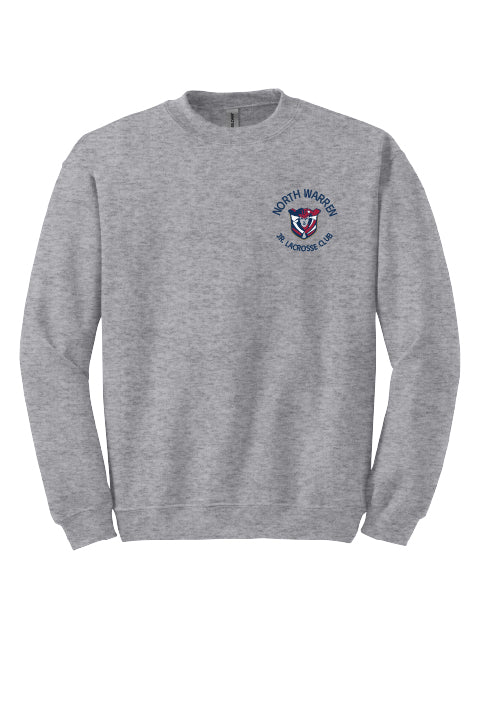 Lacrosse Flag Back Crewneck Sweatshirt Adult