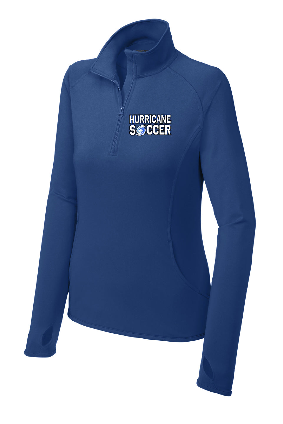 Hurricane Soccer Sport Tek 1/4 Zip Pullover (Ladies)