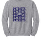 Patriots Football Crewneck Sweatshirt