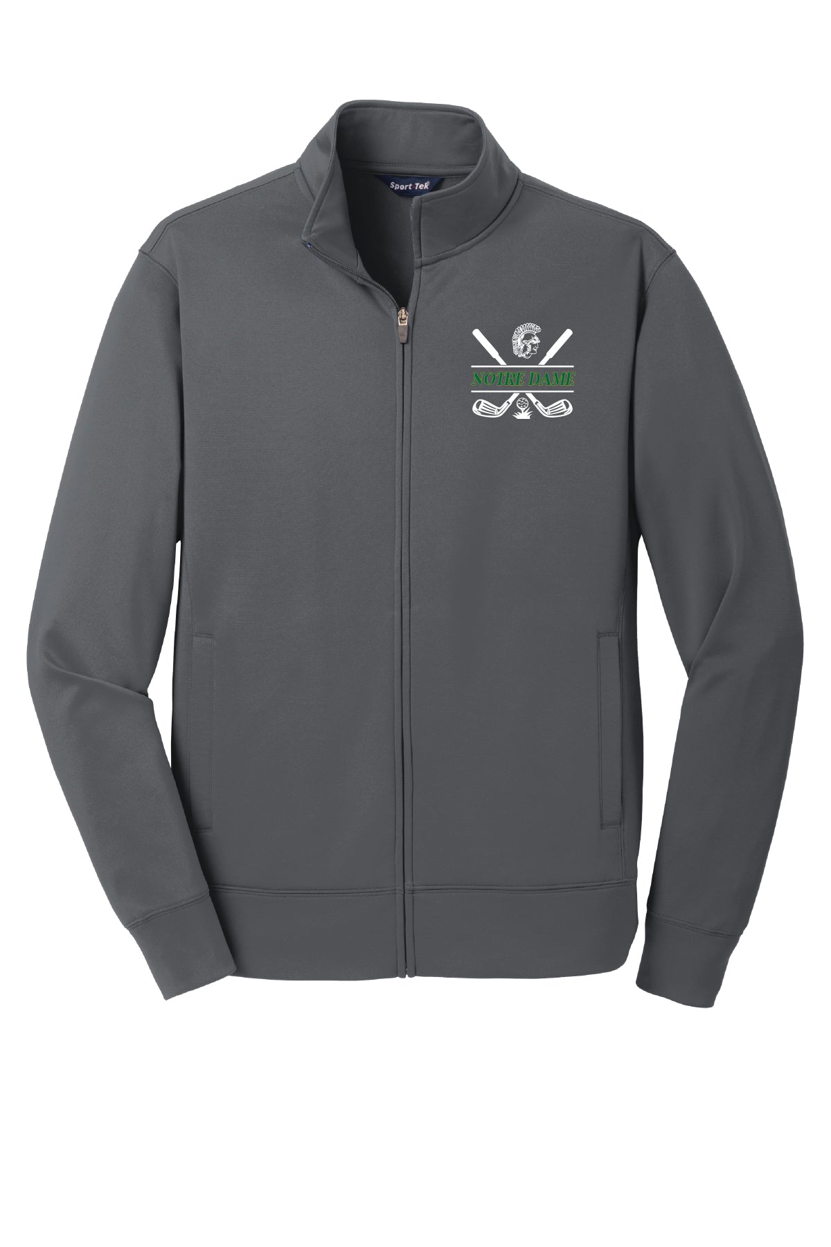 Notre Dame Golf Sport Wick Full-Zip Jacket (Unisex)