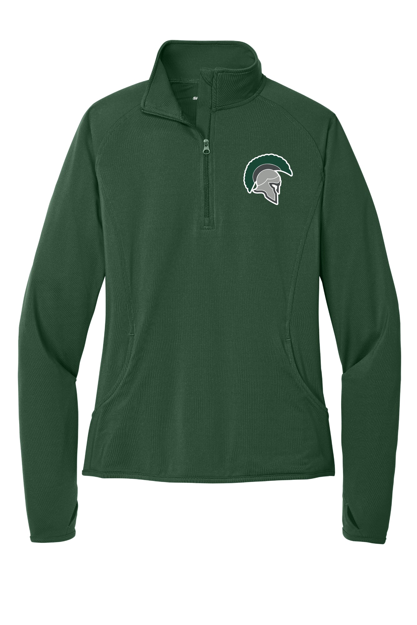 Spartans Football Sport Tek 1/4 Zip Pullover (Ladies)