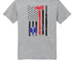 Toddler Flag Back Short Sleeve T-Shirt