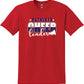 Patriots Cheerleader Short Sleeve T-Shirt (Youth) red