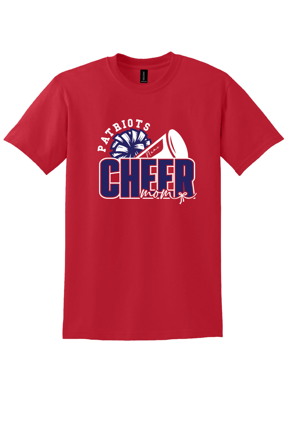 Personalized Patriots Cheer Mom Apparel