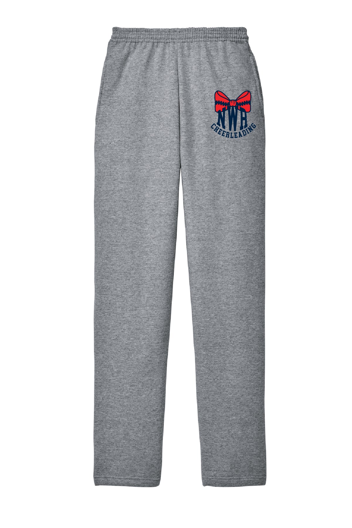 NWR Cheerleading Pocketed Open Bottom Sweatpants