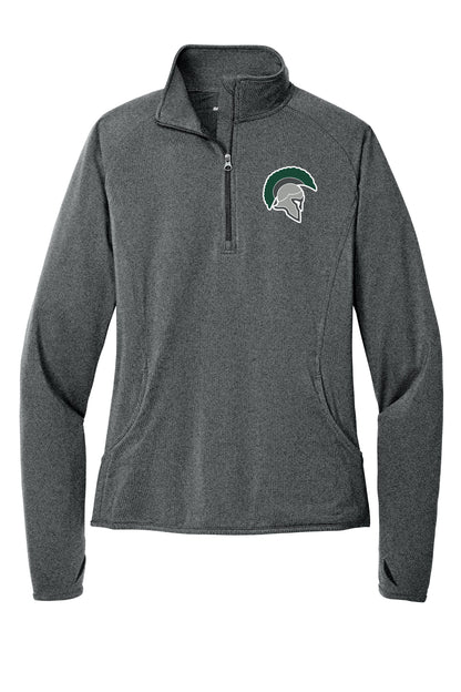 Spartans Football Sport Tek 1/4 Zip Pullover (Ladies)