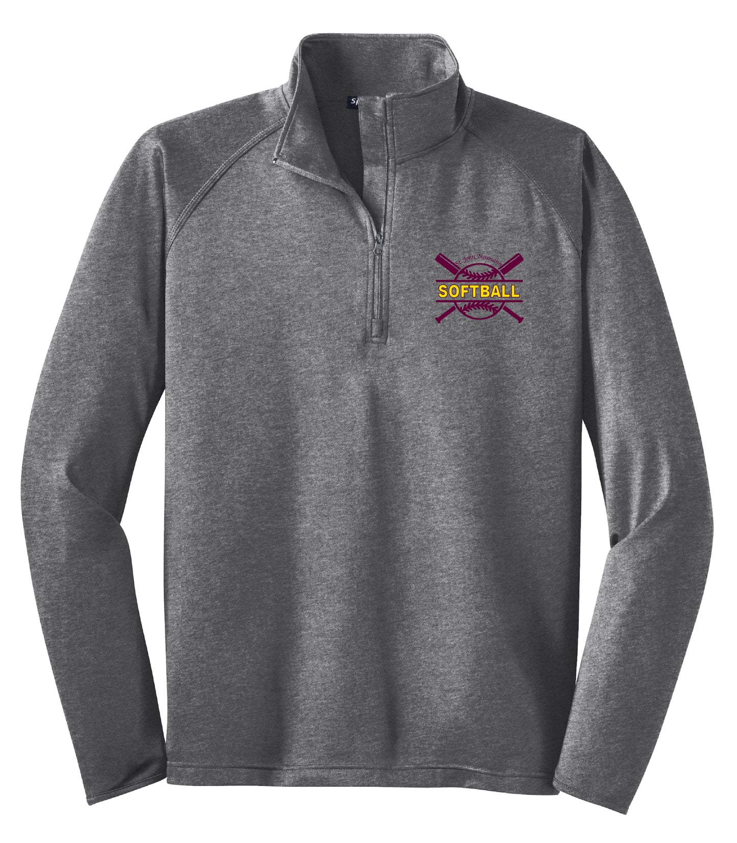 SJN Softball Sport Tek 1/4 Zip Pullover (Unisex)