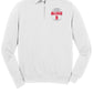 Sport Tek 1/4 Zip Sweatshirt (Unisex) white